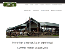 Tablet Screenshot of muskegonfarmersmarket.com